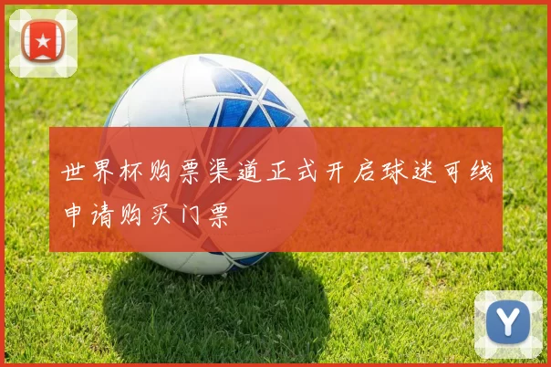 世界杯购票渠道正式开启球迷可线申请购买门票